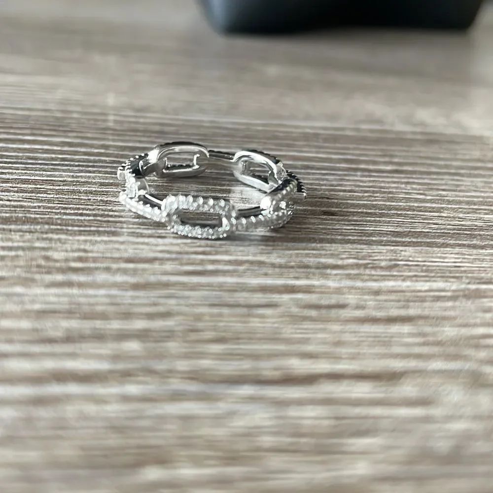 Link chain silver ring N36 - Picture 5 of 5